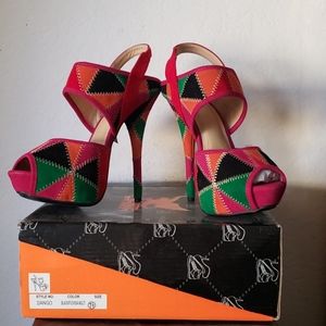 Shiekh multicolored high heel
